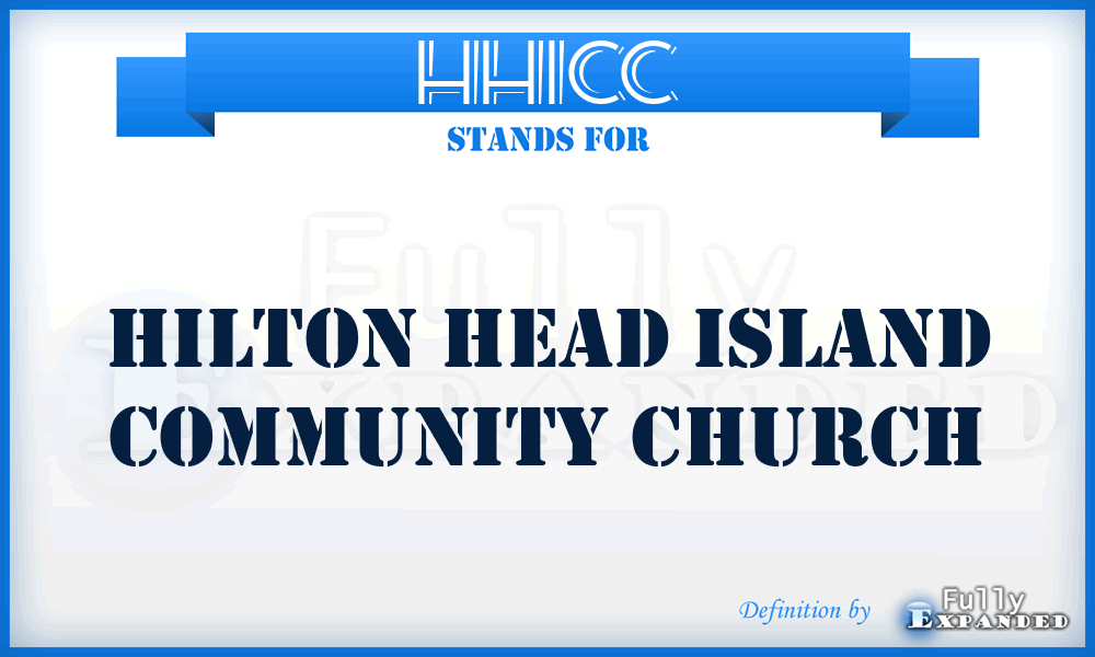 HHICC - Hilton Head Island Community Church