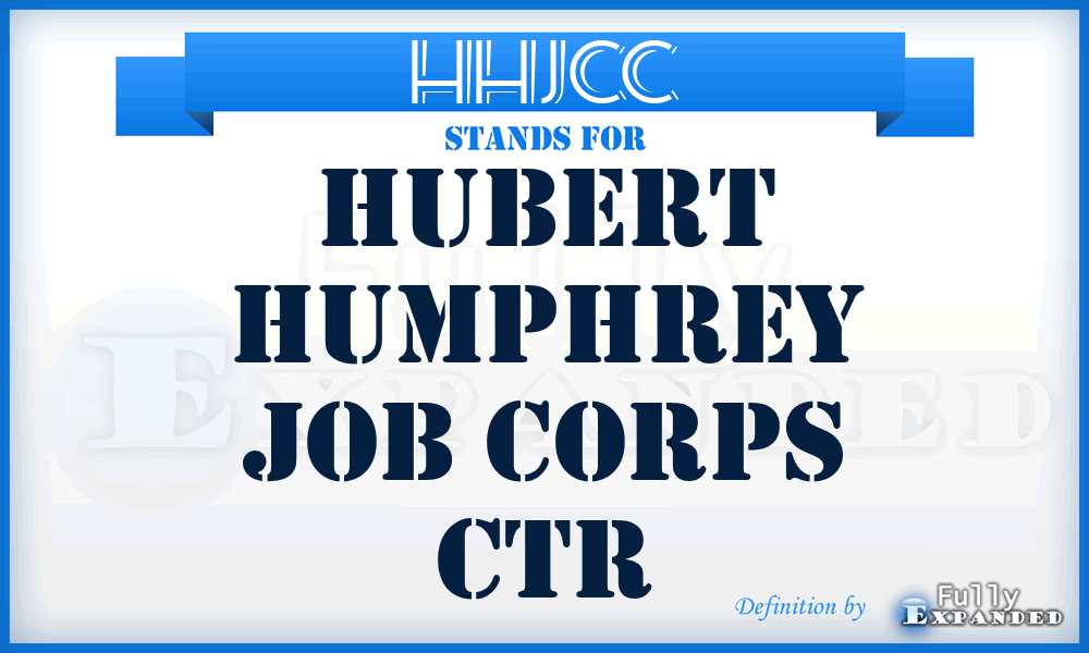 HHJCC - Hubert Humphrey Job Corps Ctr