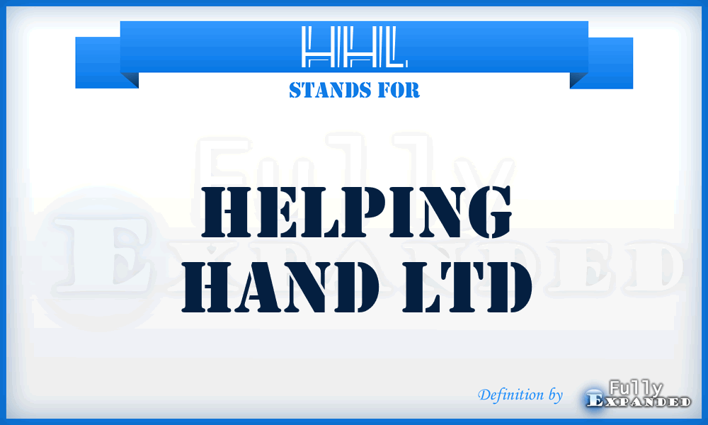 HHL - Helping Hand Ltd