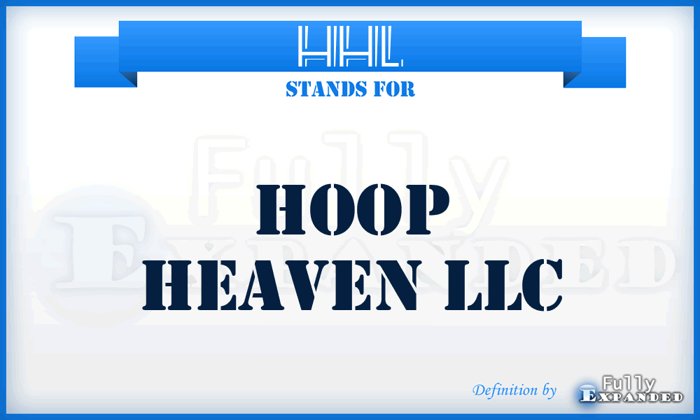 HHL - Hoop Heaven LLC