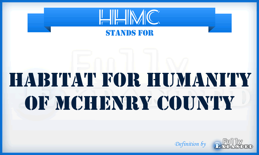 HHMC - Habitat for Humanity of Mchenry County