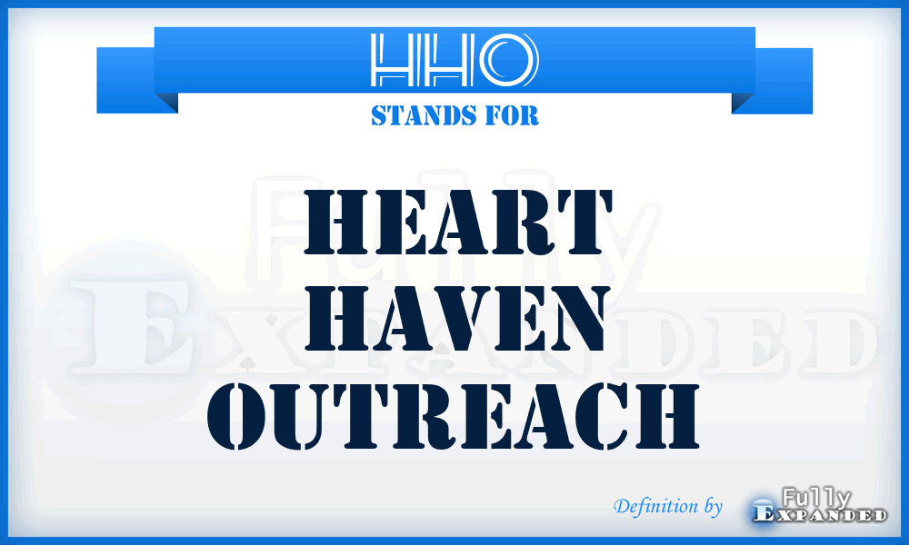 HHO - Heart Haven Outreach
