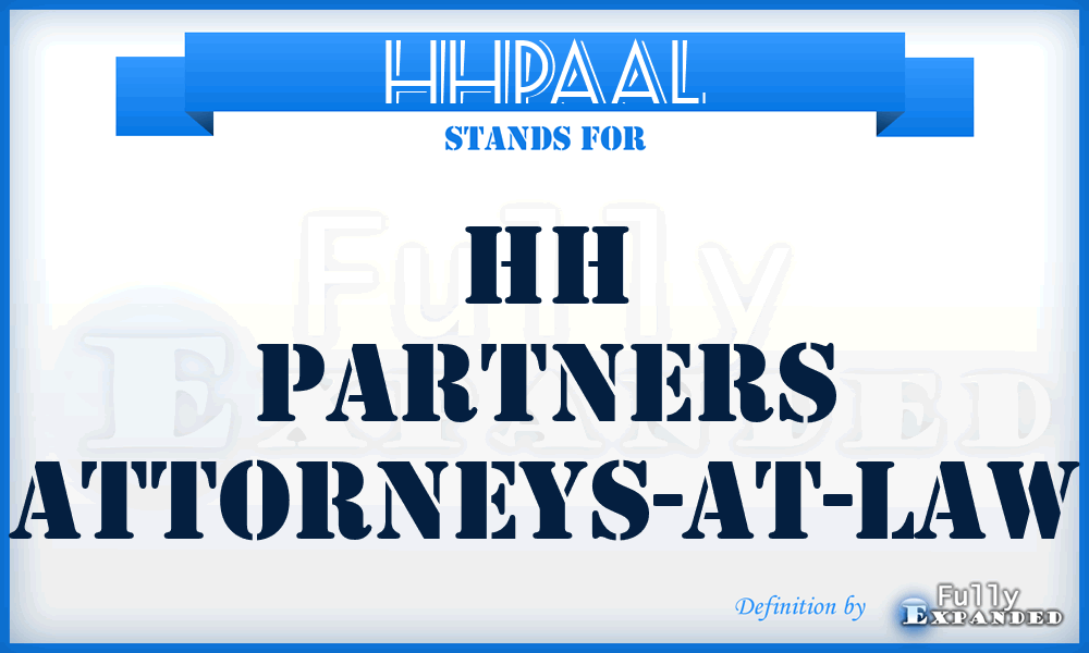 HHPAAL - HH Partners Attorneys-At-Law