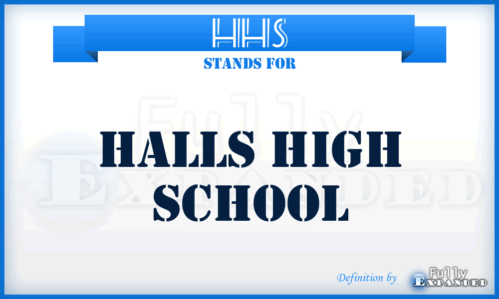 HHS - Halls High School