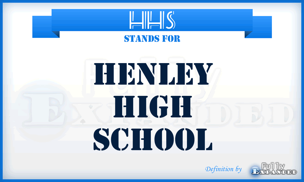 HHS - Henley High School