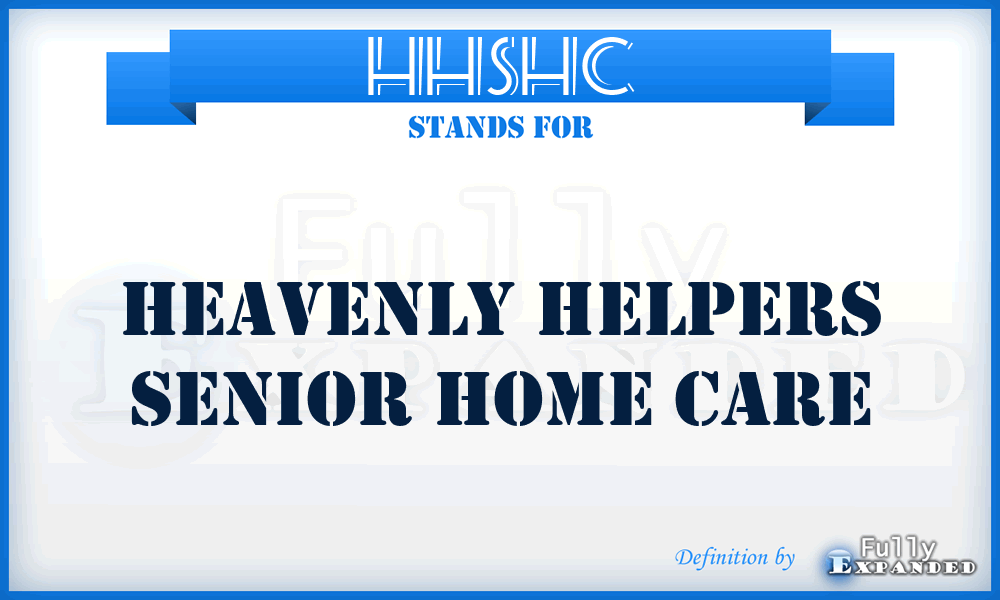HHSHC - Heavenly Helpers Senior Home Care