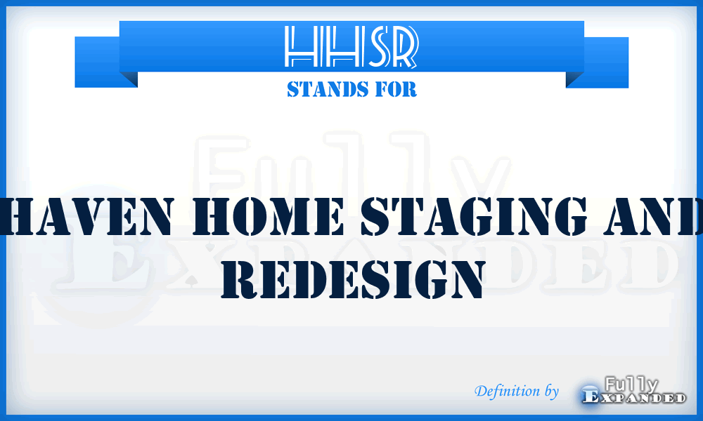 HHSR - Haven Home Staging and Redesign