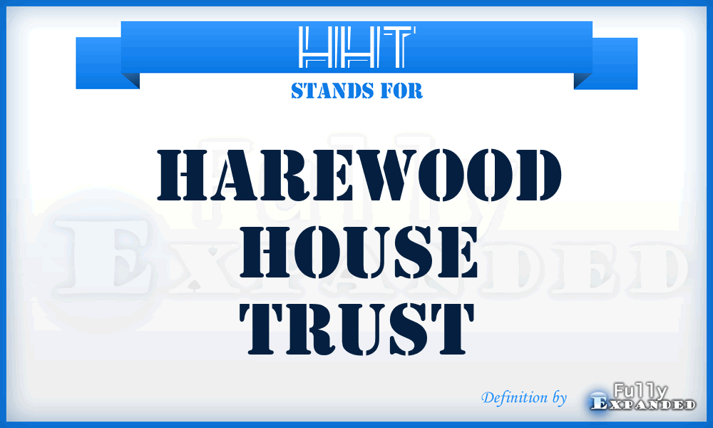 HHT - Harewood House Trust