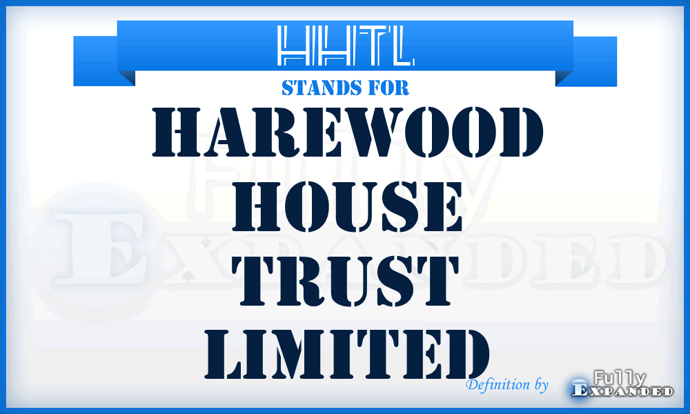 HHTL - Harewood House Trust Limited