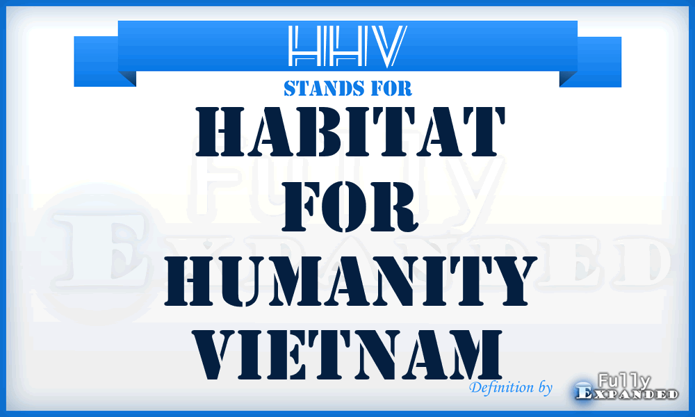 HHV - Habitat for Humanity Vietnam