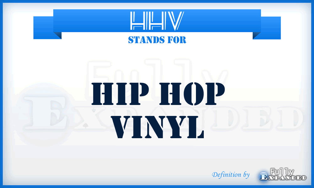 HHV - Hip Hop Vinyl