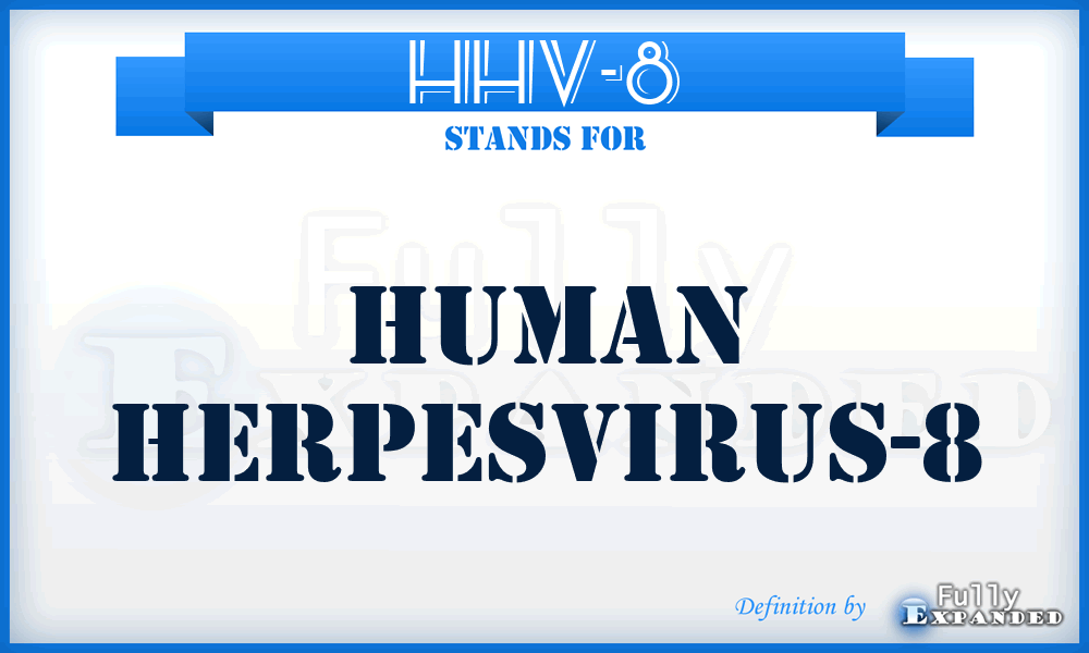 HHV-8 - human herpesvirus-8