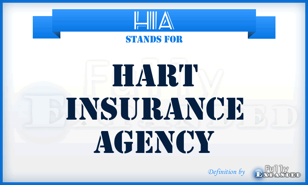 HIA - Hart Insurance Agency