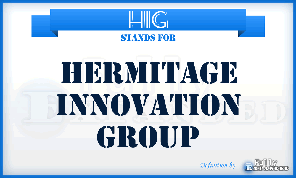 HIG - Hermitage Innovation Group