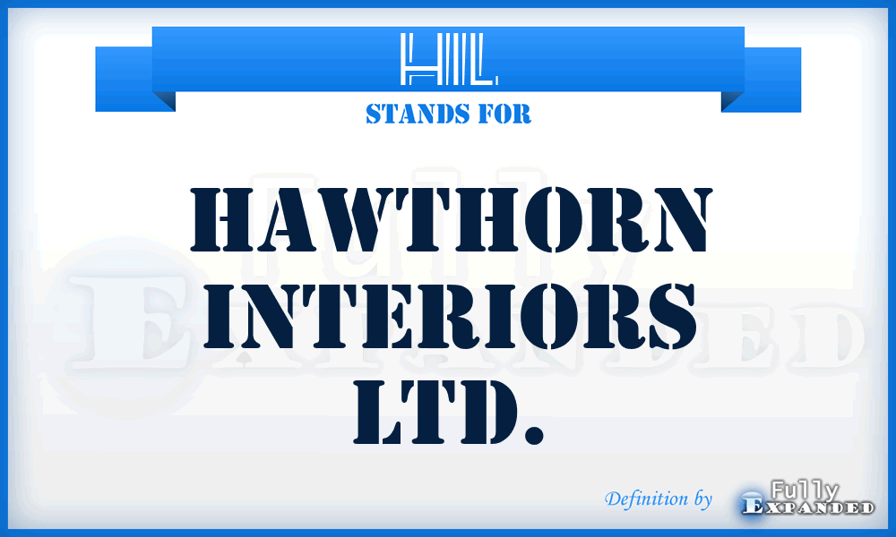 HIL - Hawthorn Interiors Ltd.