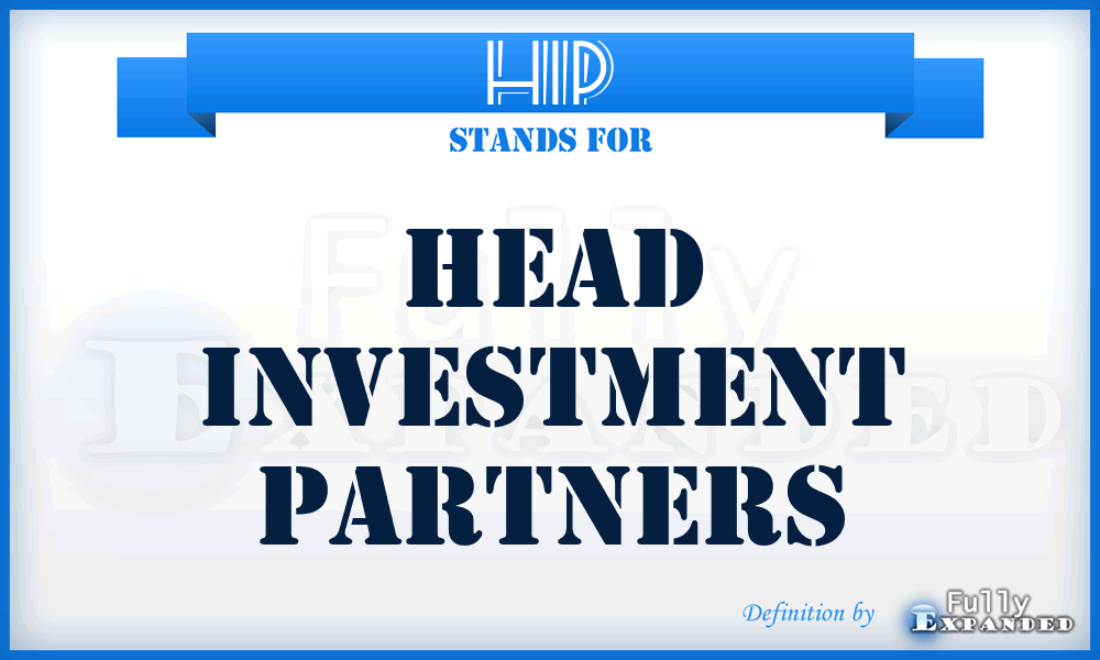 HIP - Head Investment Partners