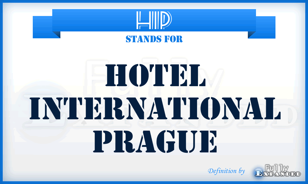 HIP - Hotel International Prague