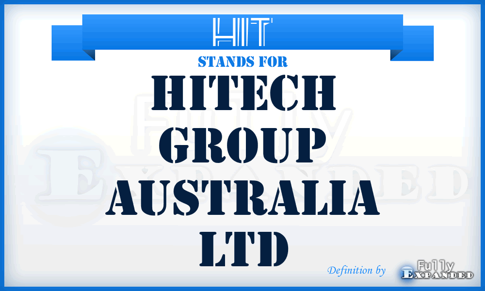 HIT - Hitech Group Australia Ltd