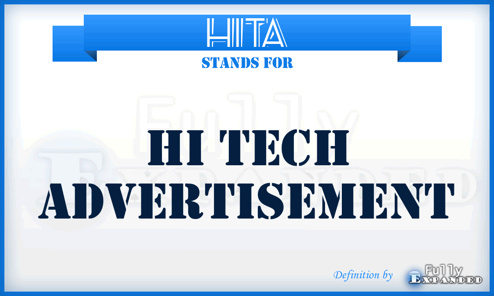 HITA - HI Tech Advertisement