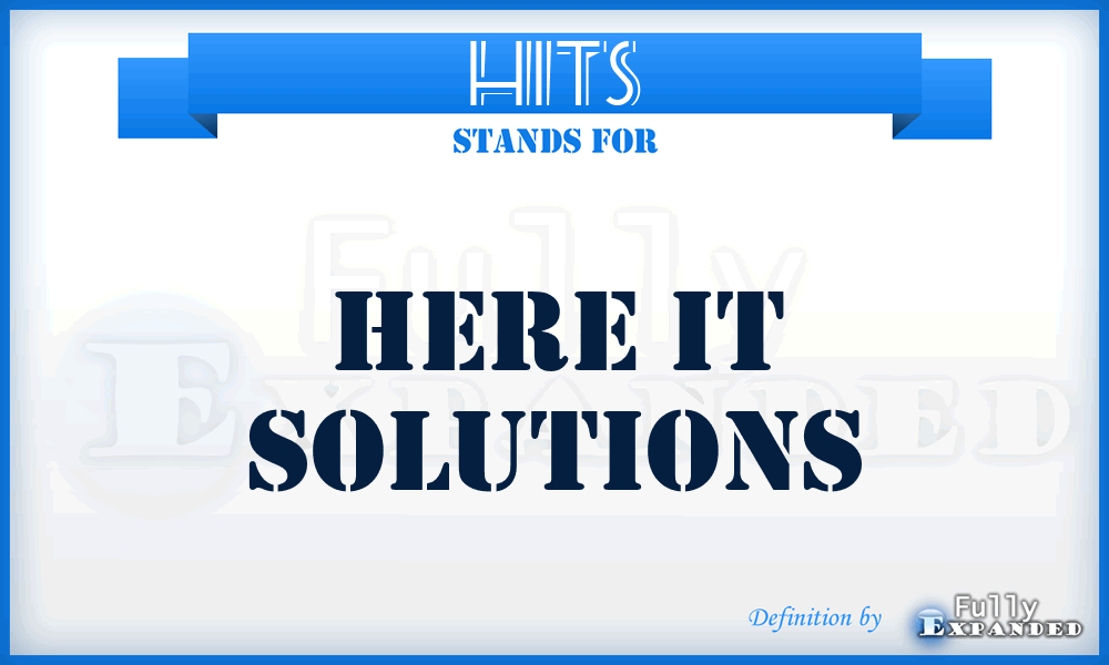 HITS - Here IT Solutions