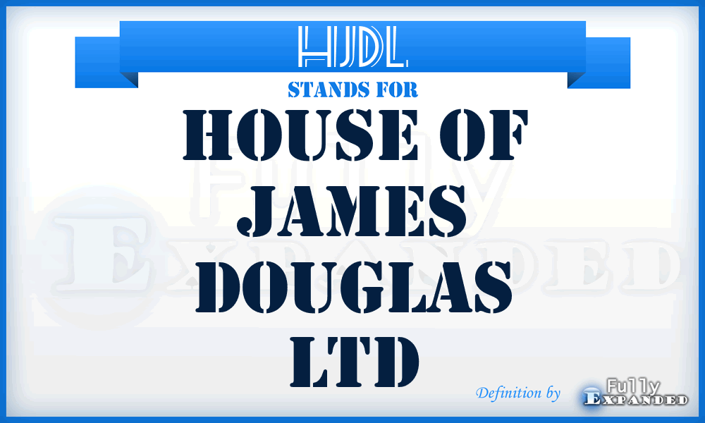 HJDL - House of James Douglas Ltd