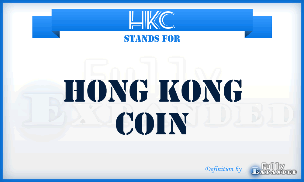 HKC - Hong Kong Coin