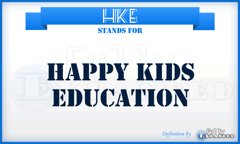 HKE - Happy Kids Education