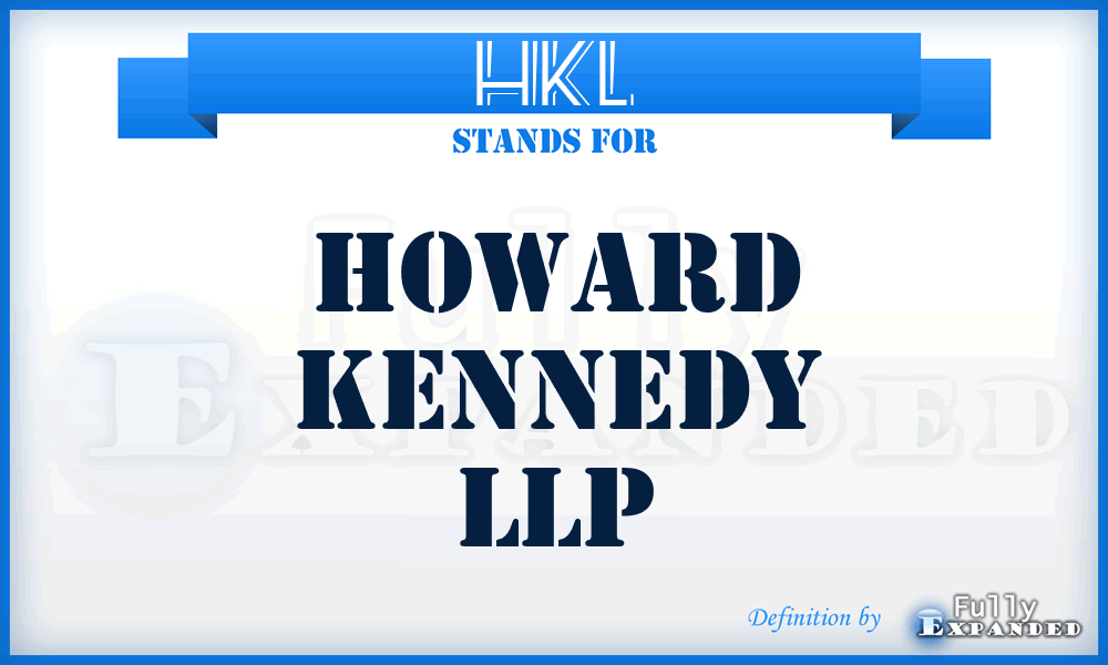 HKL - Howard Kennedy LLP
