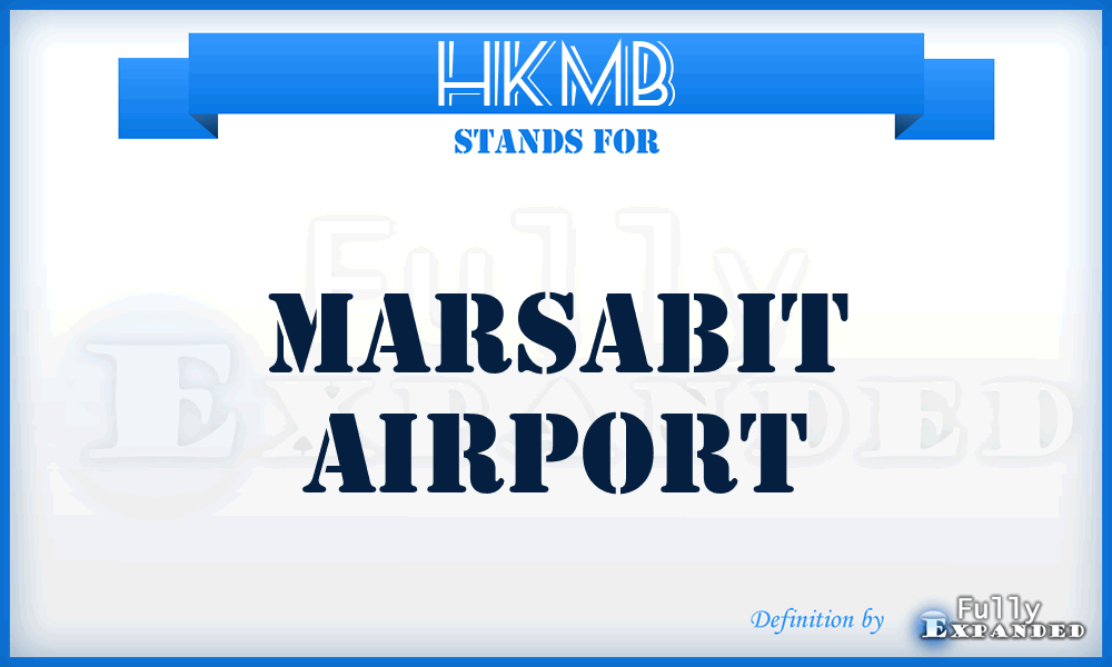 HKMB - Marsabit airport