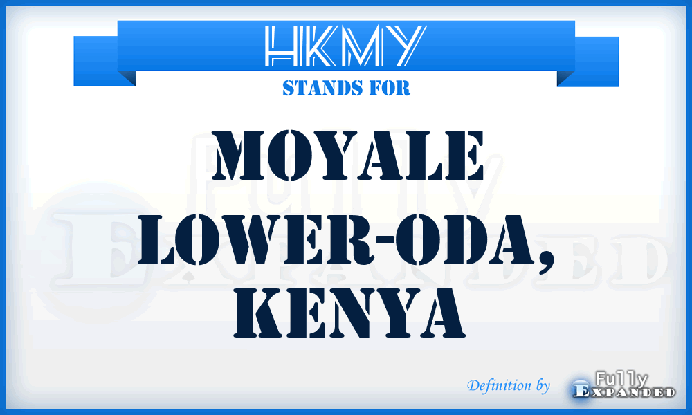 HKMY - Moyale Lower-Oda, Kenya