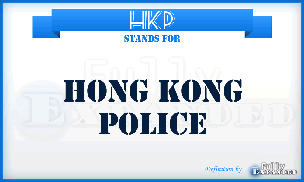 HKP - Hong Kong Police