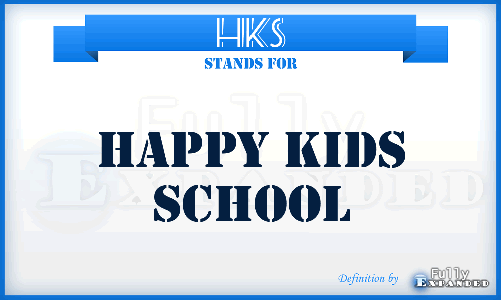 HKS - Happy Kids School