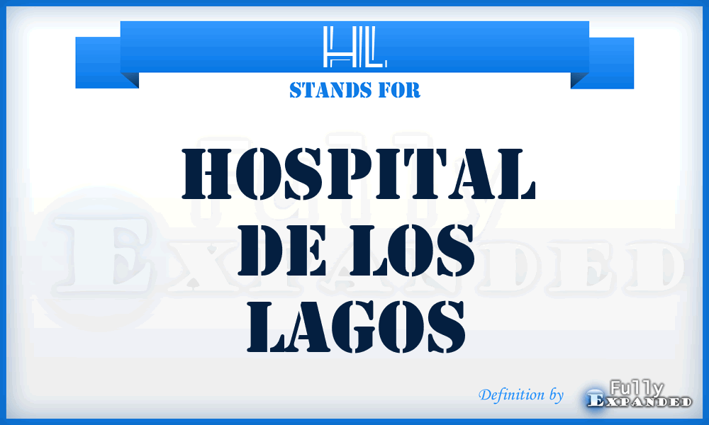 HL - Hospital de los Lagos