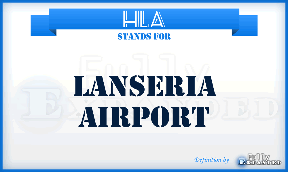 HLA - Lanseria airport