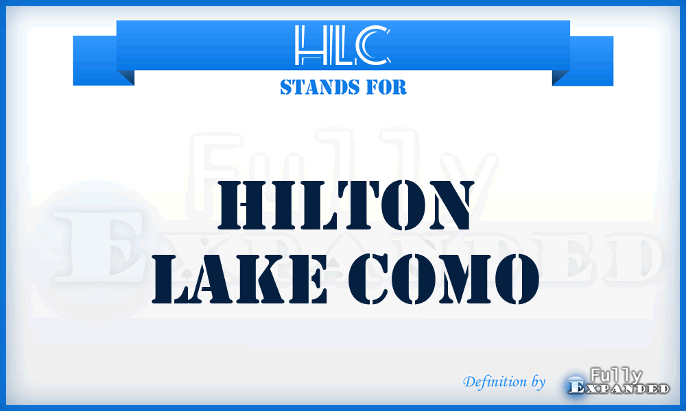 HLC - Hilton Lake Como
