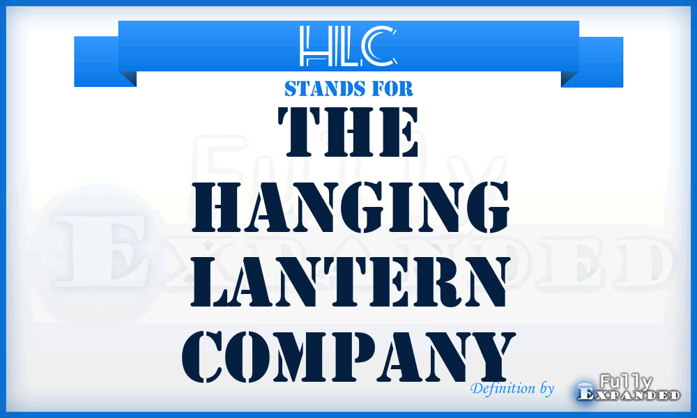 HLC - The Hanging Lantern Company