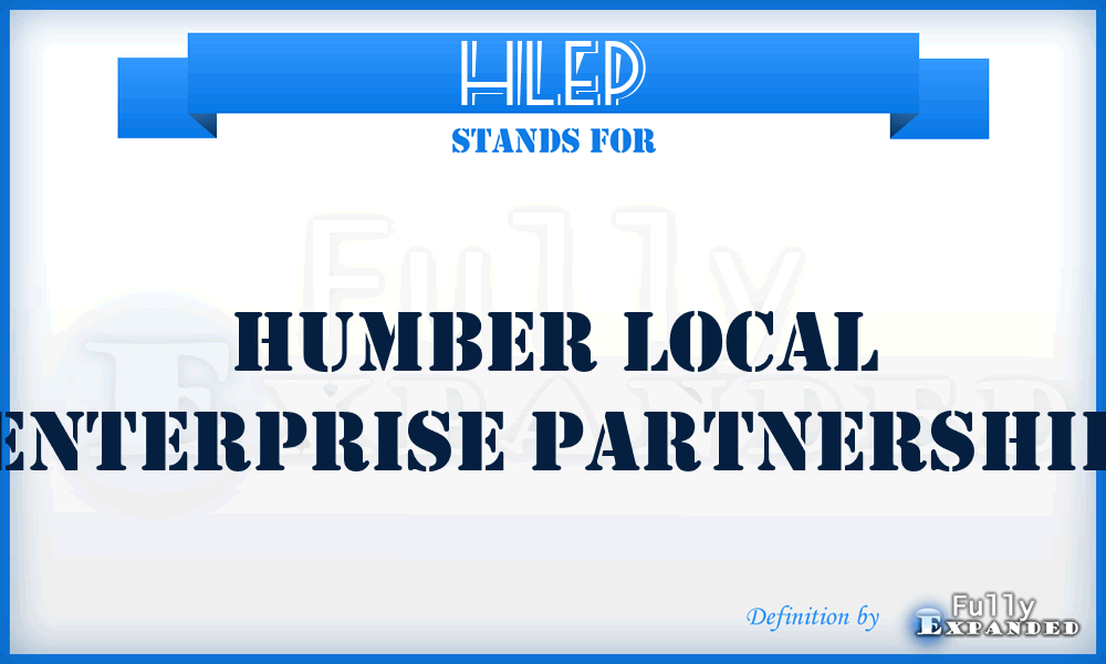 HLEP - Humber Local Enterprise Partnership