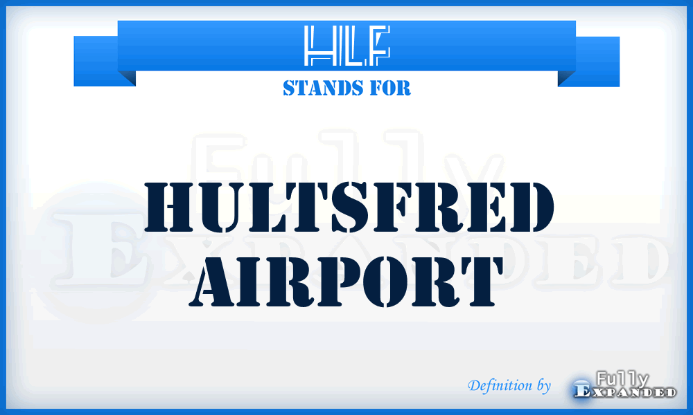 HLF - Hultsfred airport