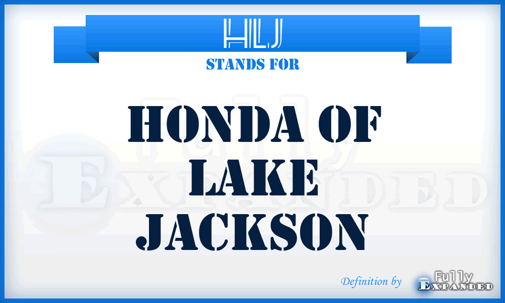 HLJ - Honda of Lake Jackson