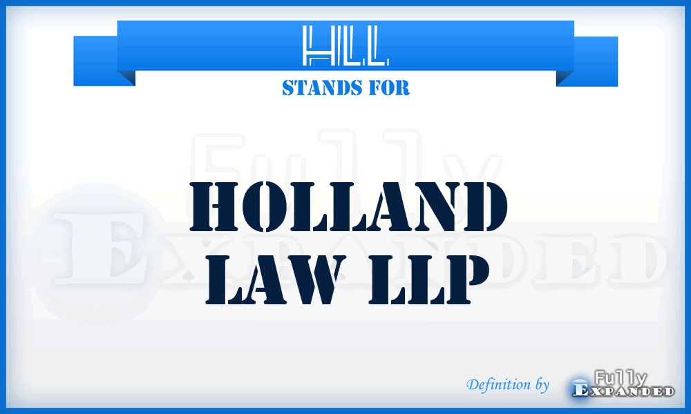 HLL - Holland Law LLP