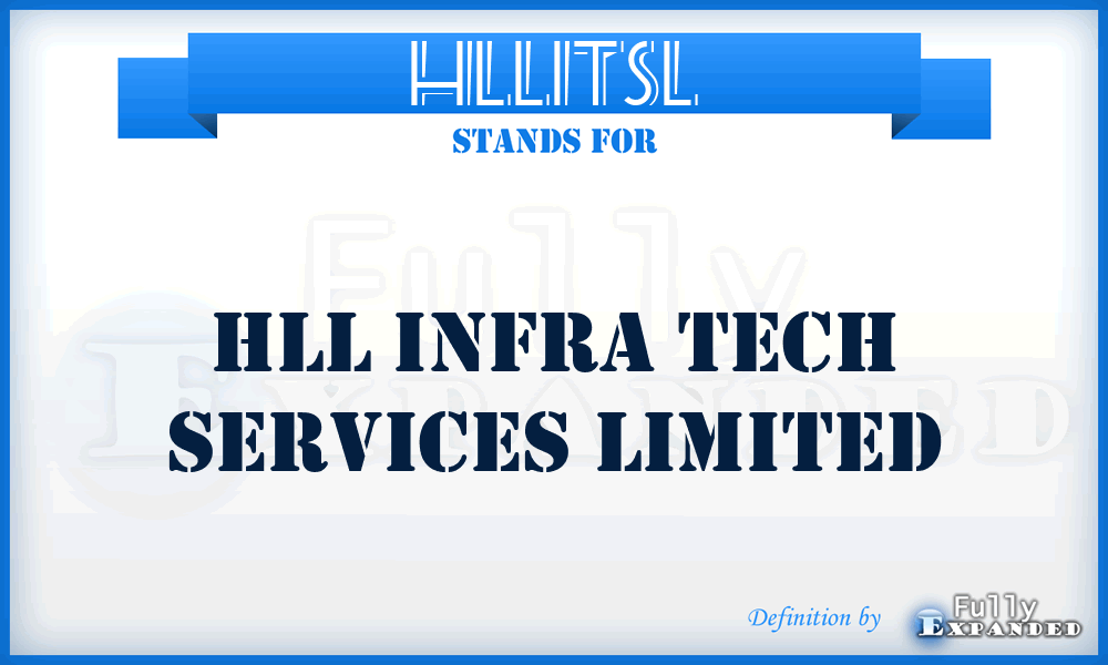 HLLITSL - HLL Infra Tech Services Limited