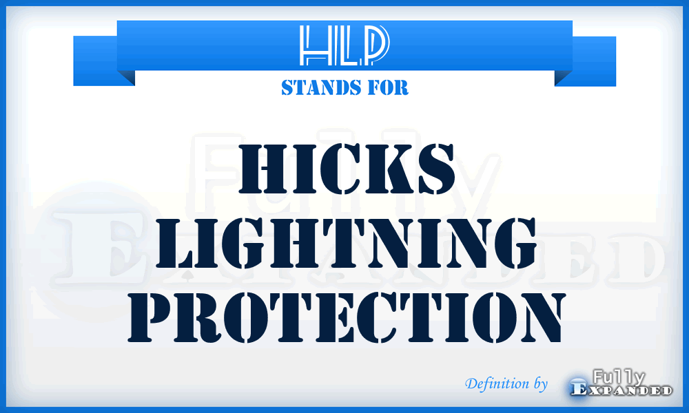 HLP - Hicks Lightning Protection