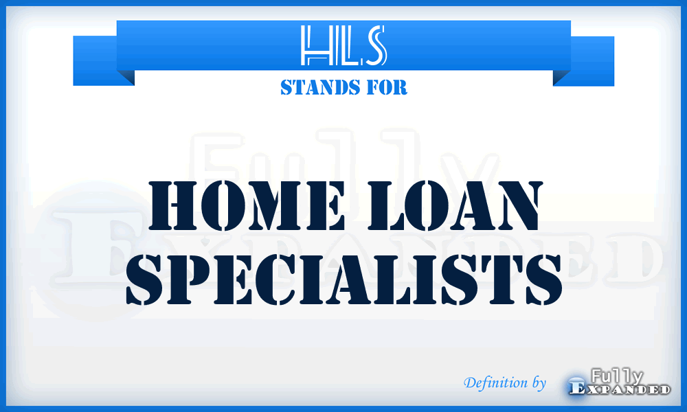 HLS - Home Loan Specialists