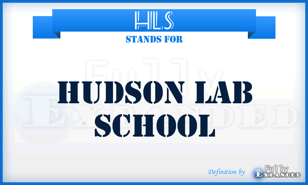 HLS - Hudson Lab School