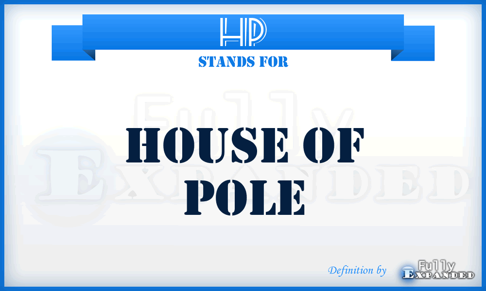 HP - House of Pole