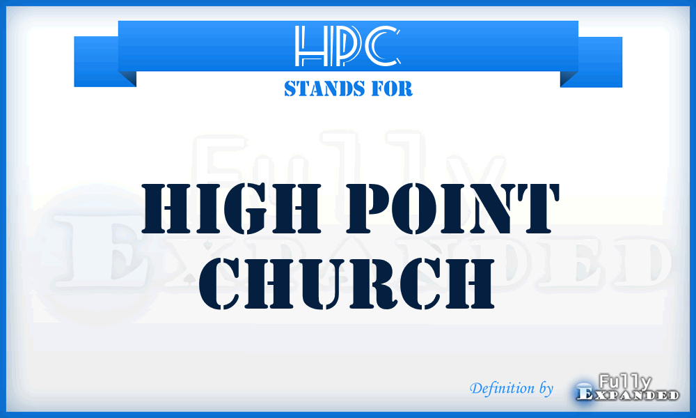 HPC - High Point Church