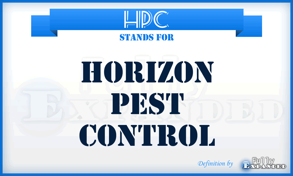HPC - Horizon Pest Control