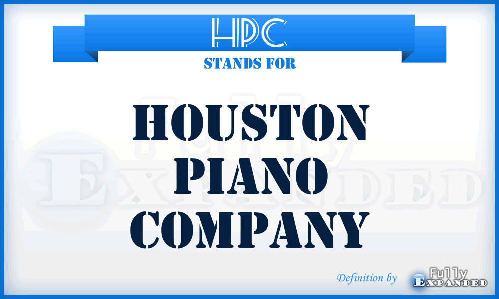 HPC - Houston Piano Company