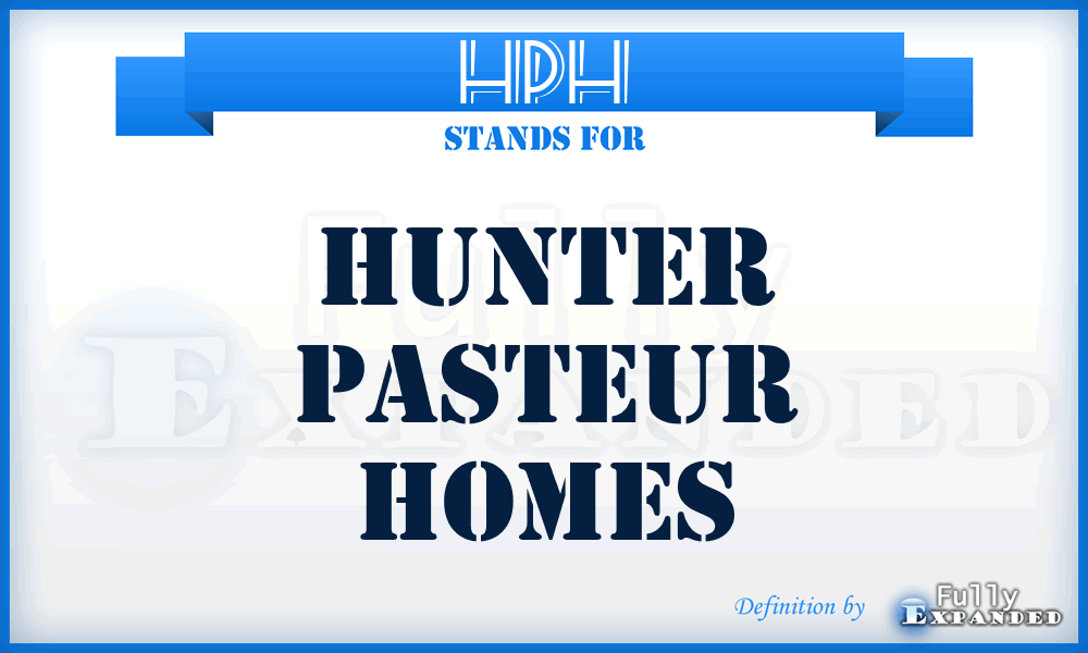 HPH - Hunter Pasteur Homes