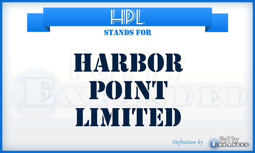 HPL - Harbor Point Limited